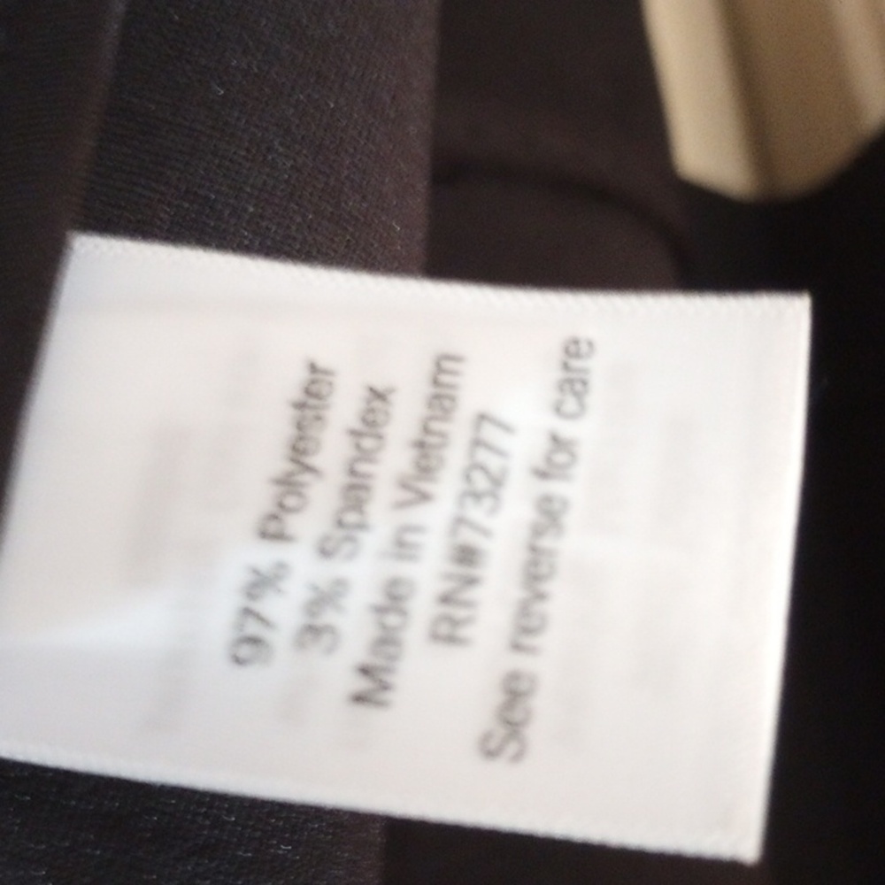 Nine West - Size: "M" - Buttonless Basic Black Bl… - image 7